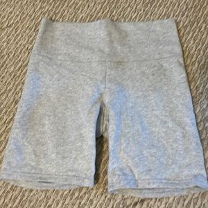 TNA | grey biker shorts, Size Small